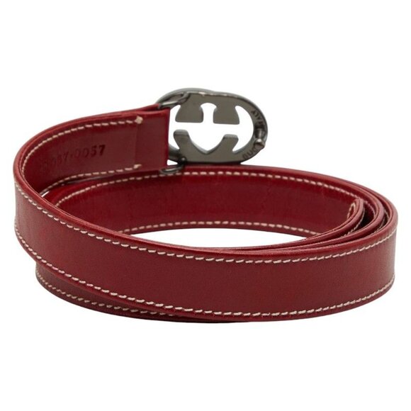 Gucci Belt Size 70 28 Red Leather main image 8